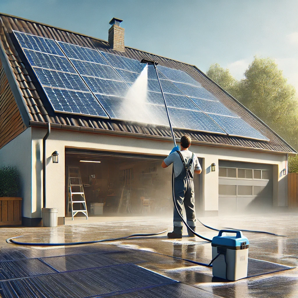 Mycie fotowoltaiki