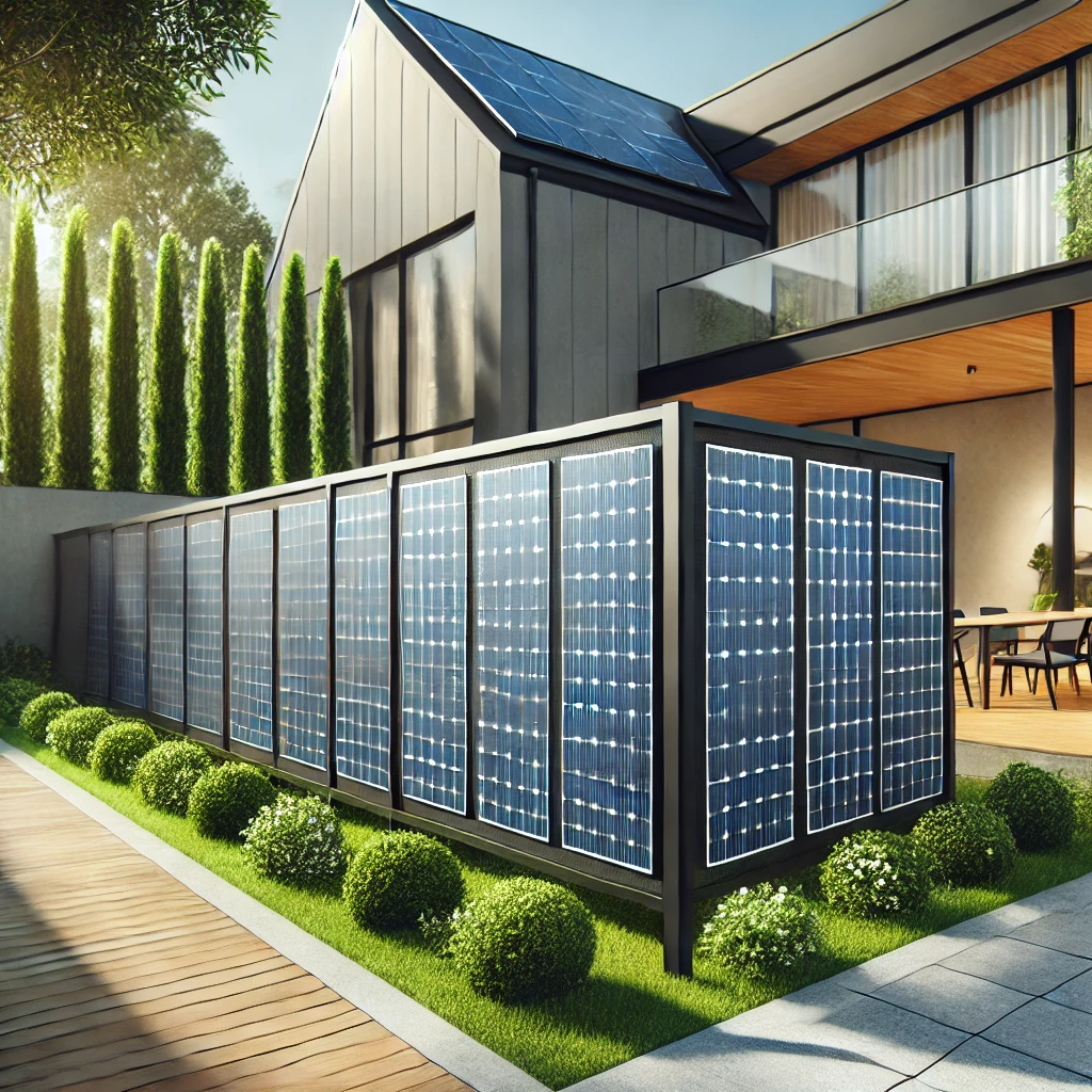 Ogrodzenie z&nbsp;paneli fotowoltaicznych -czy warto?