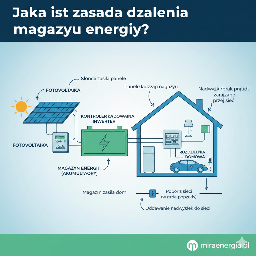 Jaka jest zasada działania magazynu energii?