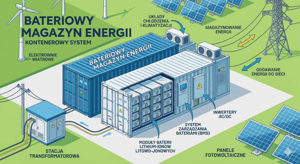 Kontener magazyn energii